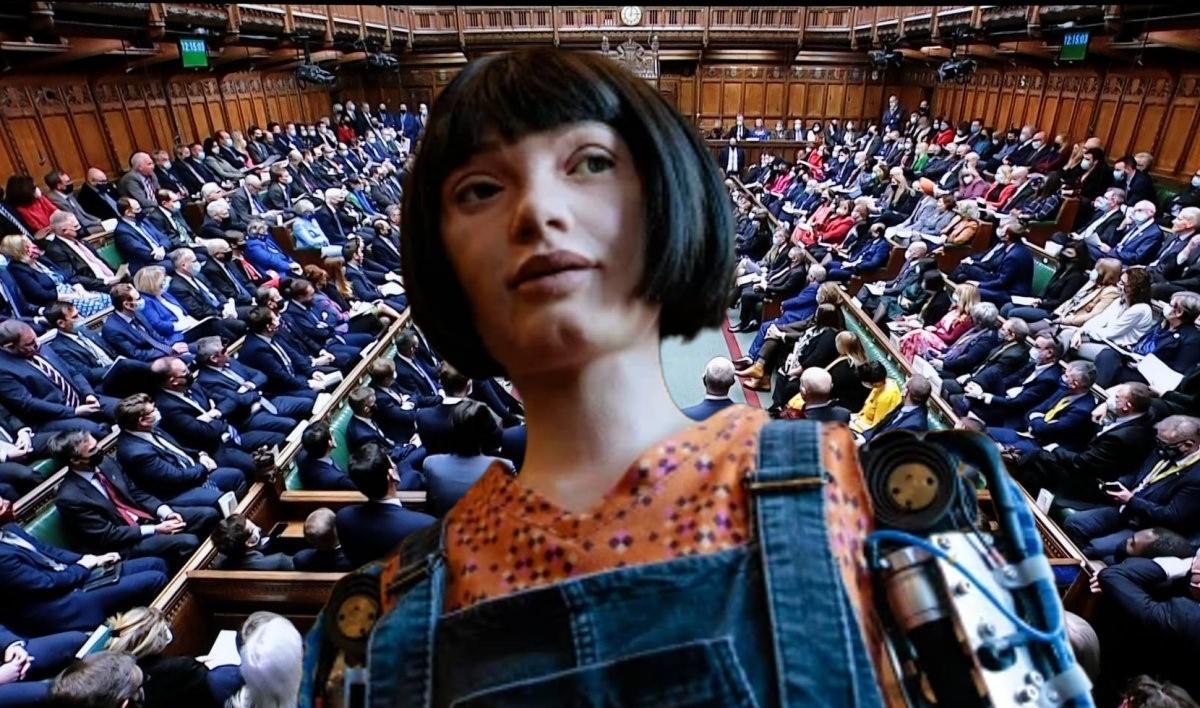 Read more about the article Ovo postaje sve luđe: Robot se obratio britanskim zastupnicima u parlamentu