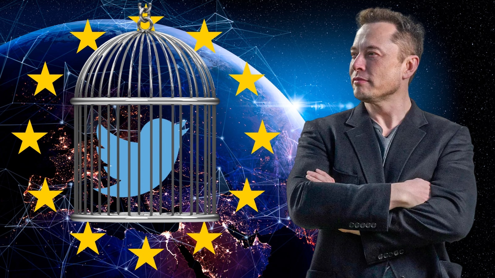Read more about the article Eurokrati prijete Elonu Musku poručujući mu: Plava ptica može letjeti samo po našim pravilima