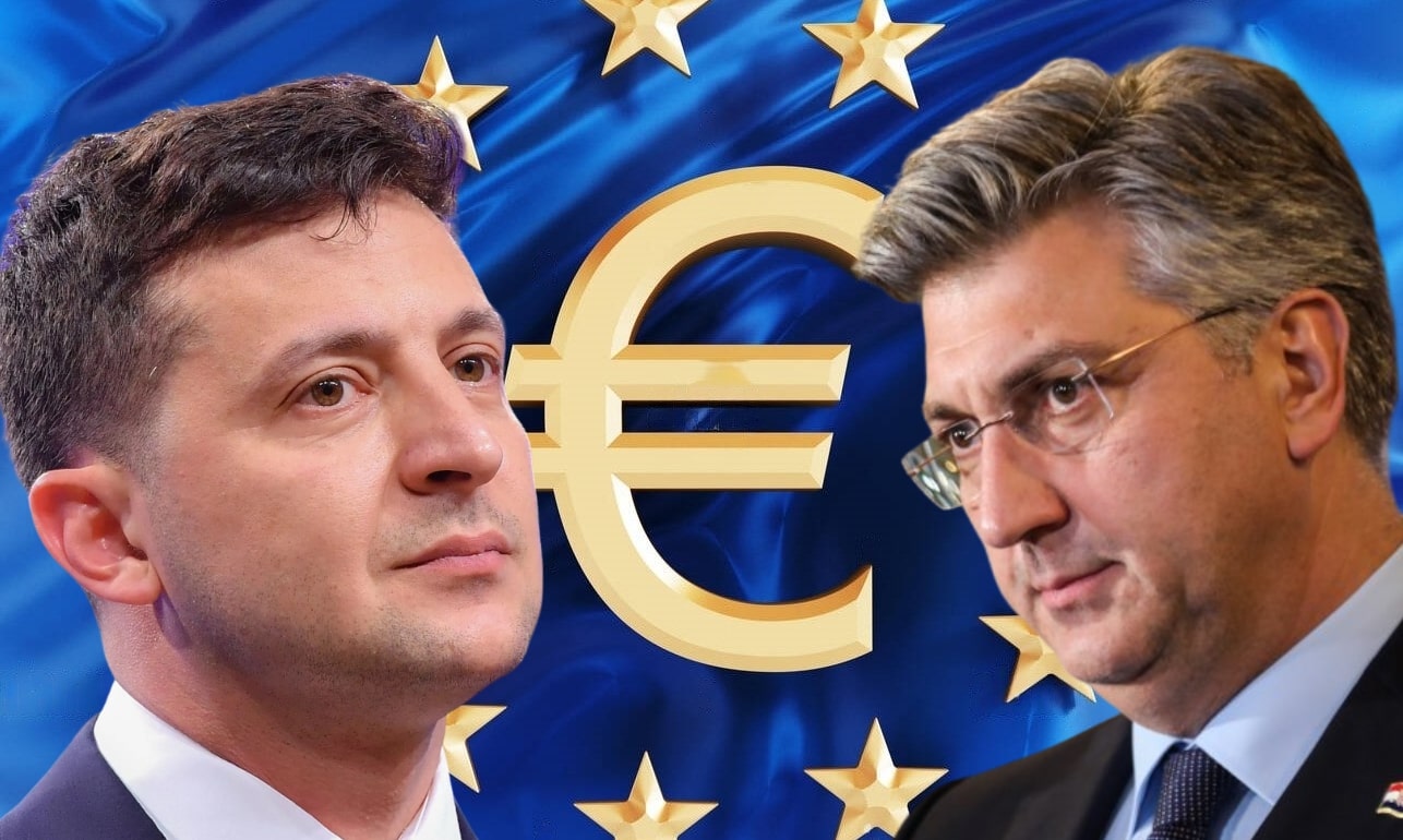Read more about the article Zelenski razgovarao s Plenkovićem i čestitao mu na ulasku u eurozonu