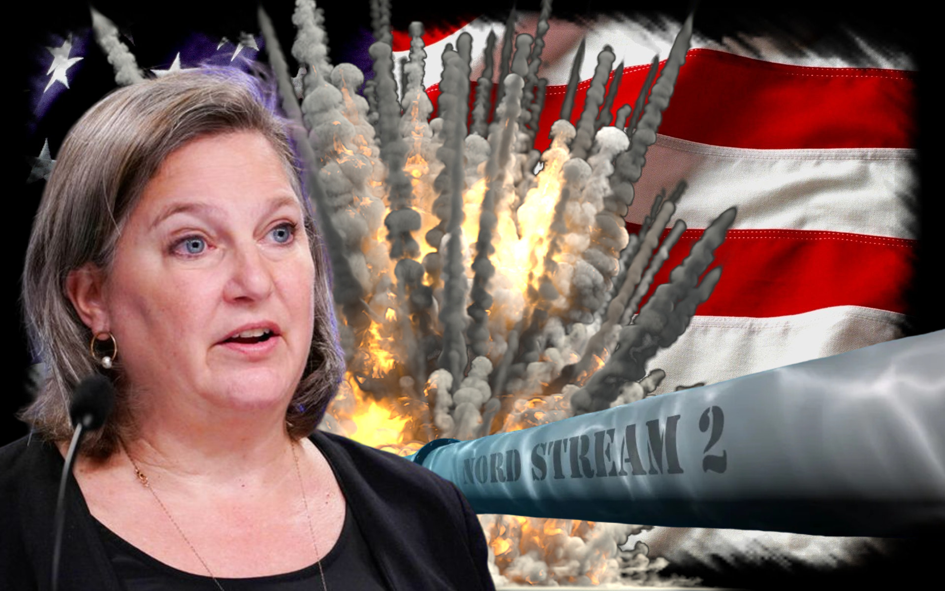 Read more about the article Leaked video of Victoria Nuland announcing the destruction of the Nord Stream 2 pipeline