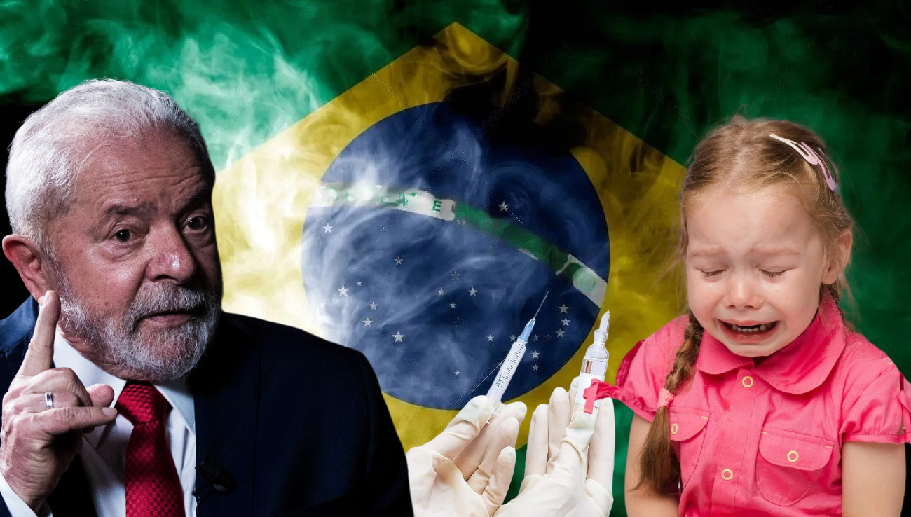 Read more about the article Lula da Silva imposes mandatory vaccination against COVID for all Brazilian children